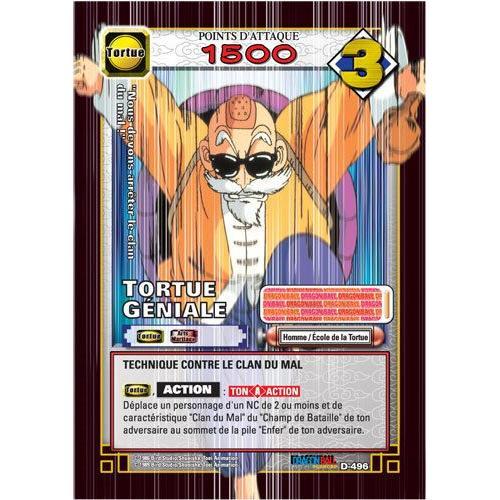 Dragon Ball Serie 5 D-496 Tortue Géniale Holo