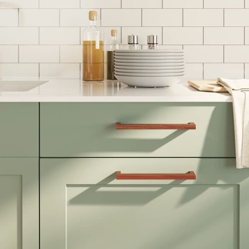 vidaXL Poignées d'armoire 20 pcs bronze 192 mm acier inoxydable