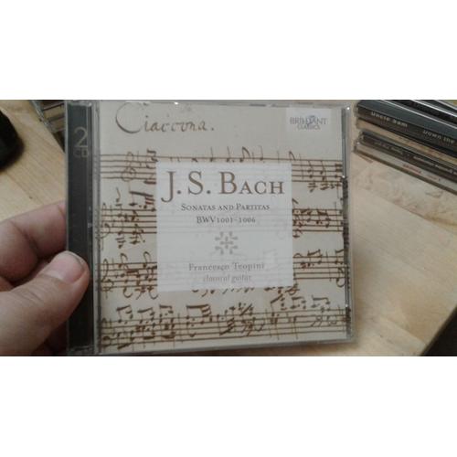 J.S. Bach: Sonatas And Partitas For Classical Guitar - Francesco Teopini