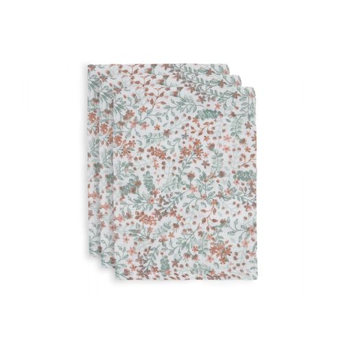 Lot De 3 Gants De Toilette Gaze Coton Bloom - Jollein