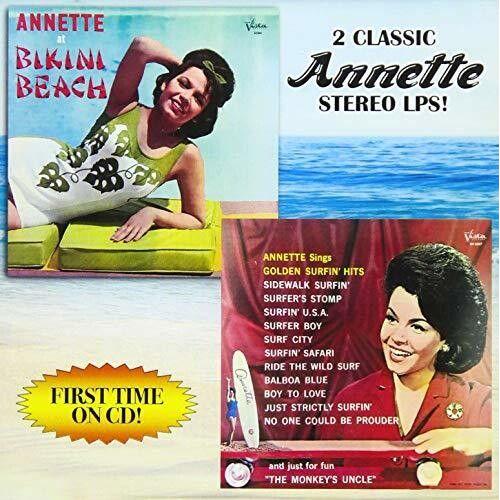 Annette Funicello - Annette At Bikini Beach / Golden Surf [Compact Discs]