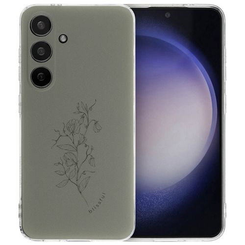 Imoshion Coque Design Samsung Galaxy S24 Floral Green