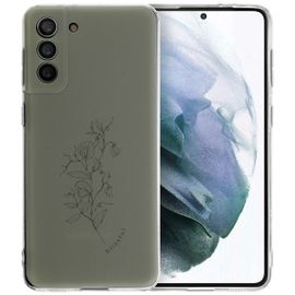 Imoshion Coque Design Samsung Galaxy S21 Plus Floral Green