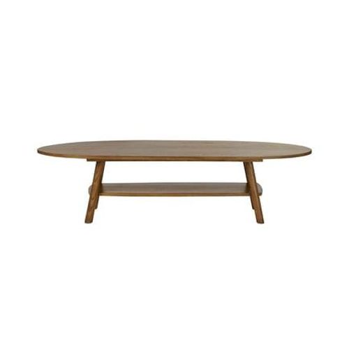 Bois Dessus Bois Dessous - Milo Table Basse En Mindi Massif Finition Noyer - Marron