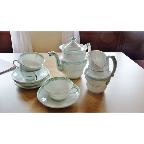 Service À Thé Ou À Café Porcelaine Fin 19ème Siècle