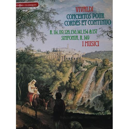 Vinyle Vivaldi Concertos Pour Cordes Et Continuo R 114-119-126-138-141-154 & 157 Sinfonia R 149 I Musici
