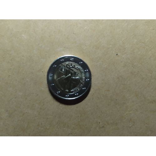 Pièce Euro Pour Collection Jacques Chirac Valeur Faciale 2€ Peu Circulé Etat Comme Neuf