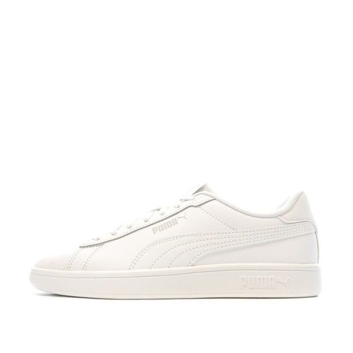 Baskets Blanches Fille Puma Smash 3.0
