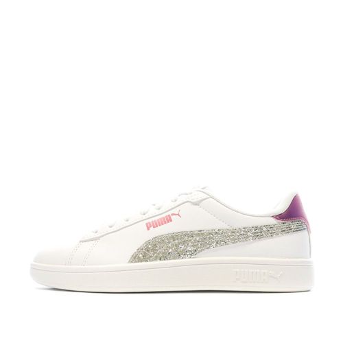 Baskets Blanches Paillettes Puma Smash 3.0