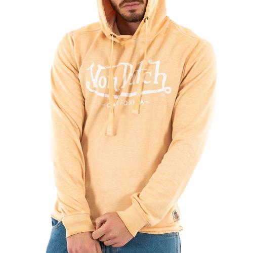 Sweat À Capuche Beige Homme Von Dutch Ryan