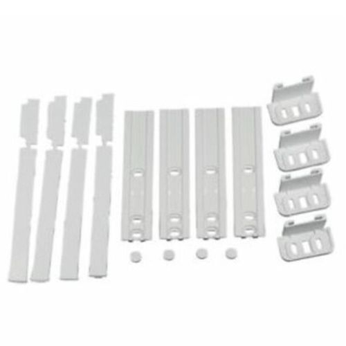Ensemble glissières de porte Réfrigérateur congélateur (481231019131 C00312150 FAURE BAUKNECHT KITCHENAID WHIRLPOOL ZANUSSI LIEBHERR IGNIS ZANKER ELECTROLUX SAUTER ARTHUR MARTIN ELECTROLUX INDESIT PRI