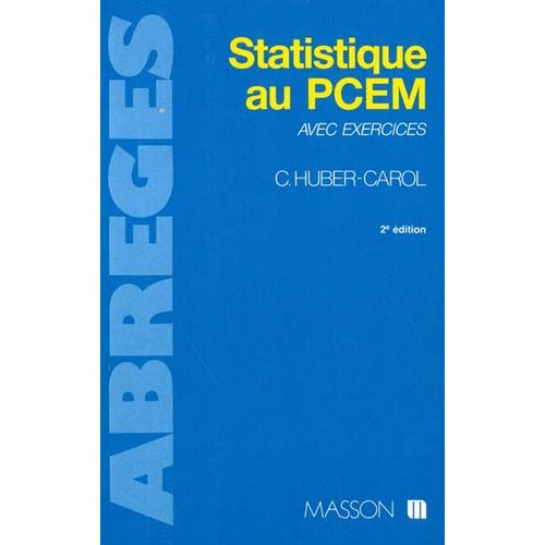 Statistique Au Pcem Avec Exercices - 2ème Édition