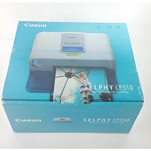 Canon SELPHY CP510 - Imprimante - couleur - thermique par sublimation - 100 x 200 mm jusqu'à 0.97 min/page (couleur) - USB