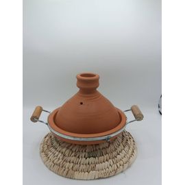 Tajine 22 cm pour 2 personnes en terre cuite Rakuten