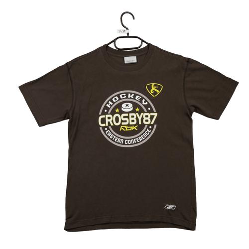 Reconditionné - T-Shirt Reebok Crosby87 Hockey - Taille 14/16 Ans - - Marron
