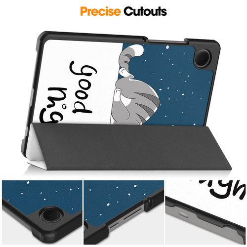 Coque Arrière Souple En Cuir Pour Samsung Tab A9 Plus, Coque 11 Pouces, À Trois Volets, Pour Tablette Galaxy Tab A9 Plus, Coque Sm-X210 X216