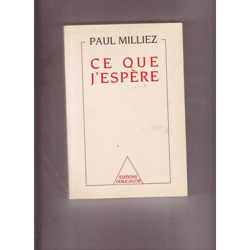 Ce Que J'espère - (Suivi Du) Journal D'une Drôle De Guerre