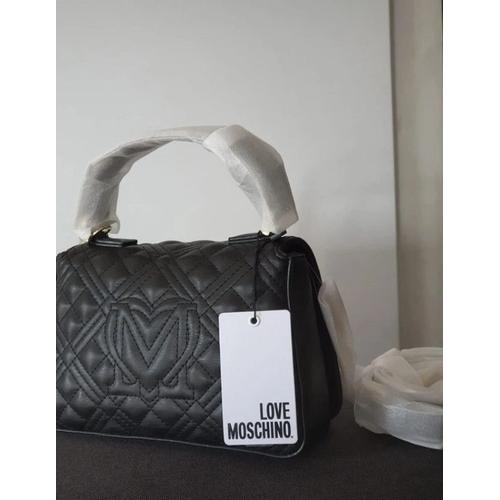 Moschino sac à bandoulière love noir