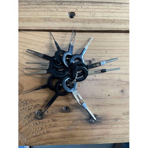Kit De 11 Extracteurs De Cosses Pour Connecteur Serti De Câblage Électrique