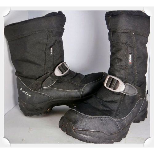 Bottes Fourrées Enfant De Neige D'hiver - Quechua Novadry - Pointure 35