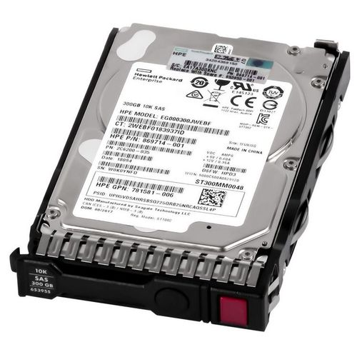 HP 300GB 6G SAS 10K rpm SFF (2.5-inch) SC Enterprise 3yr Warranty Hard Drive 2.5 300 Go (HPE HDD 300GB 2.5 10K SAS 6G SC ENT)