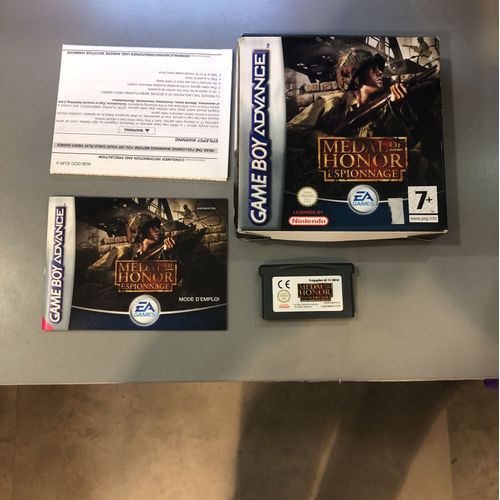 Jeu Medal Of Honor Espionnage Pour Gb Advance