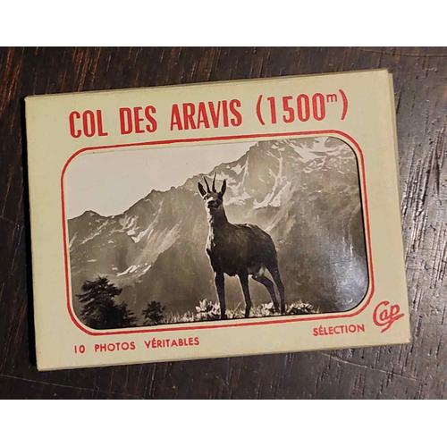 Pochette De 10 Cartes Postales-Mini Vues Anciennes Du Col Des Aravis