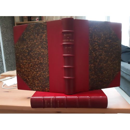 Victor Hugo. Le Rhin. Edition Nationale, Emile Testard 1895. 2 Volumes