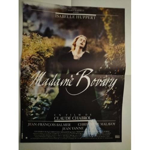 Madame Bovary - Affiche De Cinéma Originale - État Excellent, Jamais Affichée. Format 40x60 - Film De Claude Chabrol, Avec Isabelle Huppert, Jean-François Balmer, Jean Yanne - Poster - Année 1991