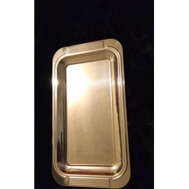 Joli Plateau Guy De Grenne. Inox. Made In France 28,5/15,5cm.