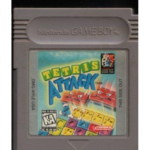 Tetris Attack (Version Euro Noir Et Blanc) Game Boy