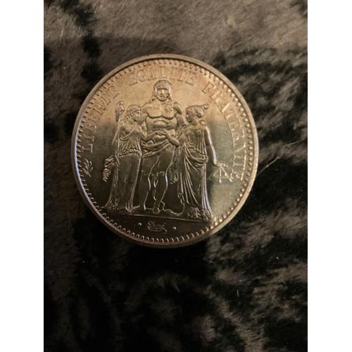 Pièce Argent 10 Francs Hercule 1970 Superbe