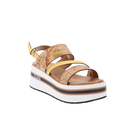 Alviero Martini Sandales Pour Femmes En Simili Cuir