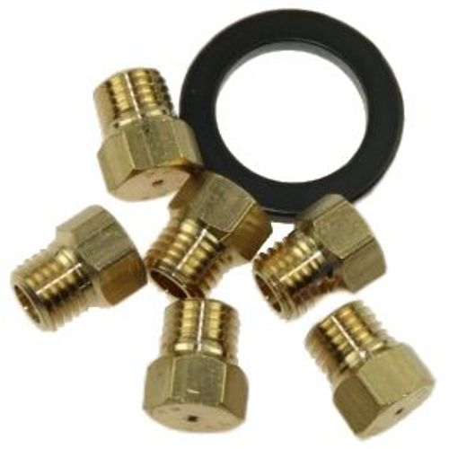 KIT INJECTEURS BUTANE G30-29mbar PLAQUE DE CUISSON WHIRLPOOL 481231038976