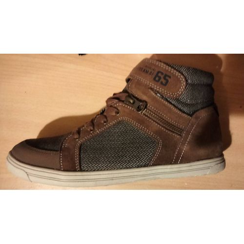 Baskets Hautes Gris Moyen Vertbaudet Taille 38