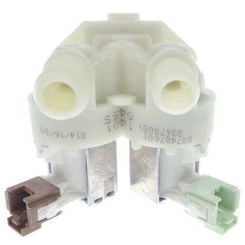 ELECTROVANNE 2 Voies + Connecteur LAVE-LINGE FAURE ELECTROLUX