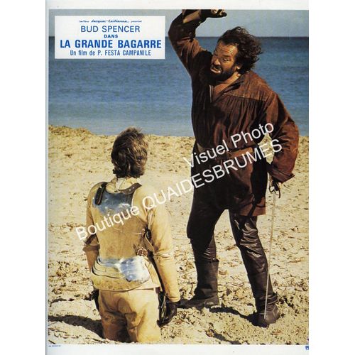 La Grande Bagarre (Il Soldato Di Ventura) : Jeu De 16 Photos D'exploitation Cinématographique - Format 23,5x27,5 Cm - De Pasquale Festa Campanile Avec Bud Spencer, Franco Agostini - 1976