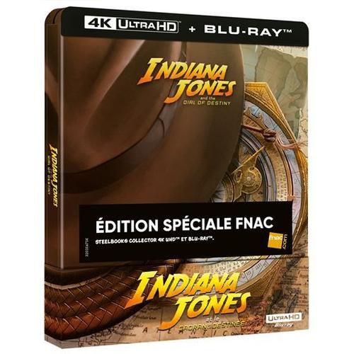 Indiana Jones Et Le Cadran De La Destinée - Exclusivité Fnac Boîtier Steelbook - 4k Ultra Hd + Blu-Ray