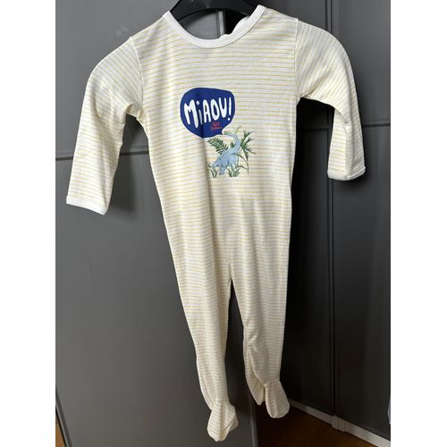 Pyjama Léger À Rayure Petit Bateau 24 Mois