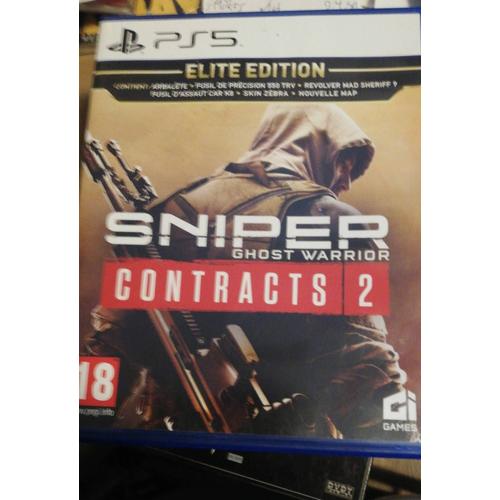 Jeux Ps5 Elite Édition Sniper Ghost Warriors Contracts 2
