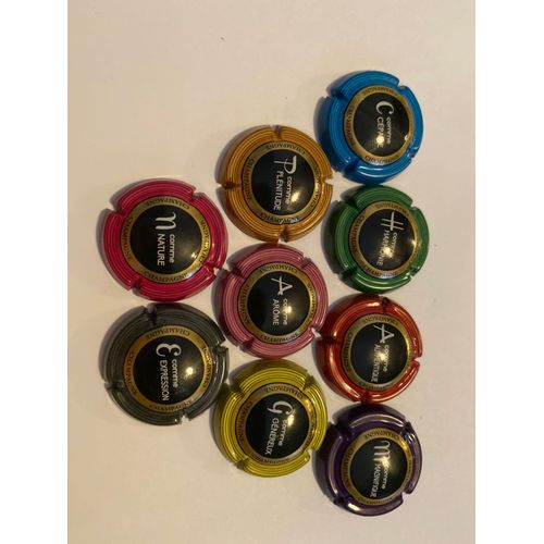 Capsule De Champagne Série Puzzle Champagne