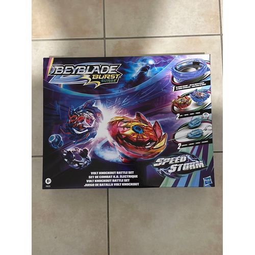 HASBRO Beyblade Burst surge SpeedStorm - Set de combat/Arène K.O.  électrique pas cher 