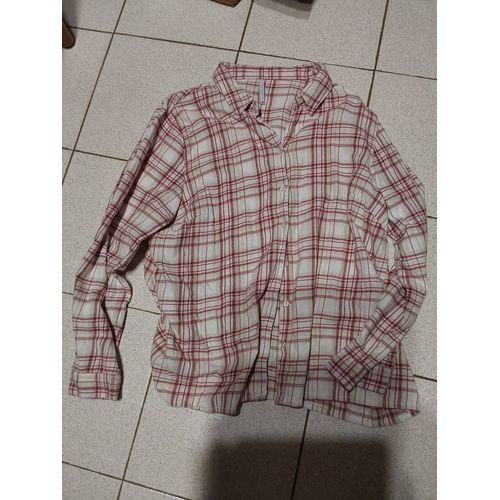 Chemise À Carreaux Femme T48