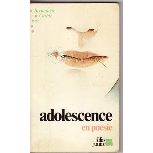 Adolescence En Poésie