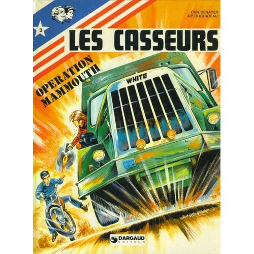 Les Casseurs N° 3 - Opération Mammouth - Une Histoire Du Journal Tintin