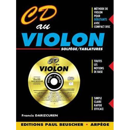 Cd Au Violon
