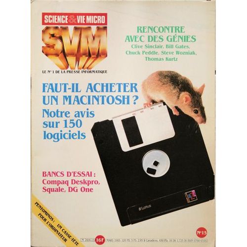 Svm  N° 15 : Mars 1985