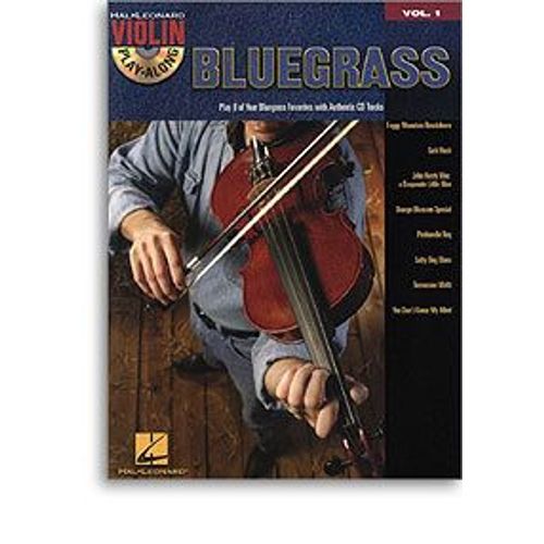 Bluegrass - Violin Play-Along Volume 1 Book/Online Audio