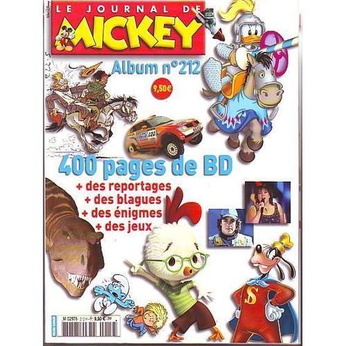 Le Journal De Mickey Album N°212