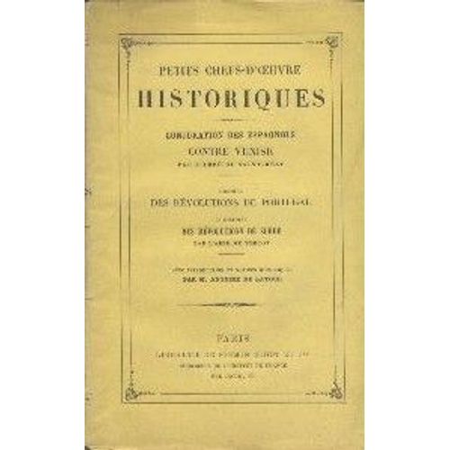 Petits Chefs-D'oeuvre Historiques Tome 2